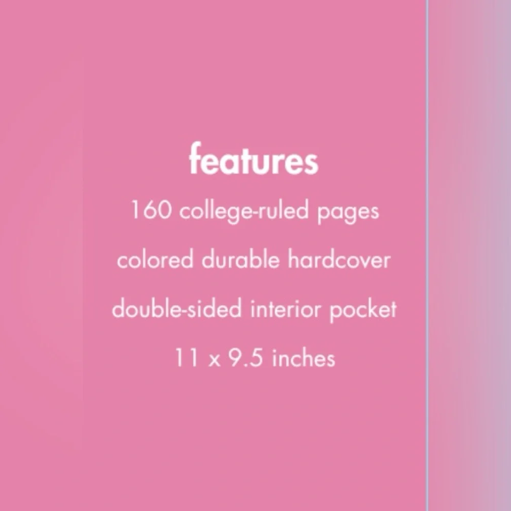 New Kate Spade Large Spiral Notebook 